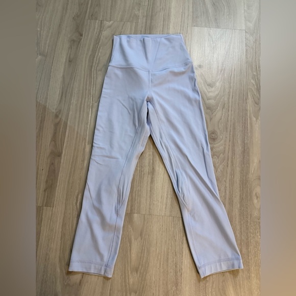 Lululemon Align High-Rise Crop 21” – Lilac Smoke – Size 2 - Picture 5 of 7